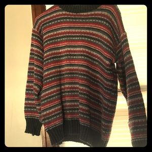 Pattern knit tops women
